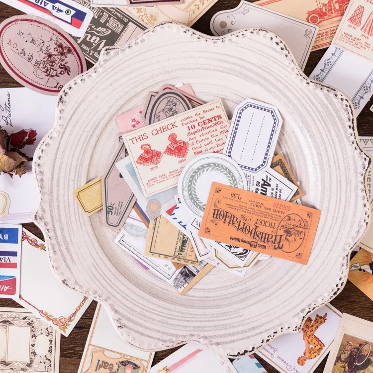 Mohamm Ретро прагматизм Matchbox в коробке стикер пакет руководство журнал дневник