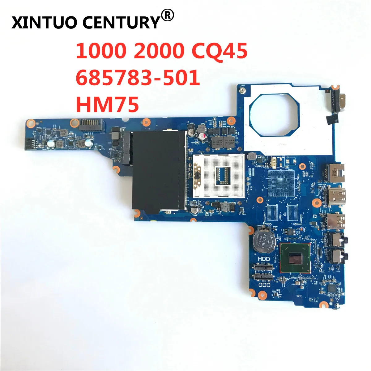685761 501 Материнская плата для ноутбука HP 250 240 1000 CQ45 001 601 HM75 Core i5 или i3 100%