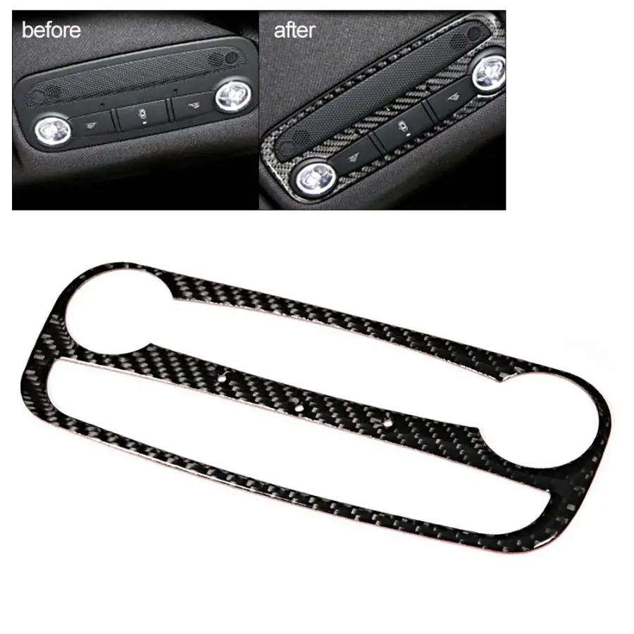 Автомобильная наклейка из углеродного волокна для чтения декоративная Audi TT 8n 8J