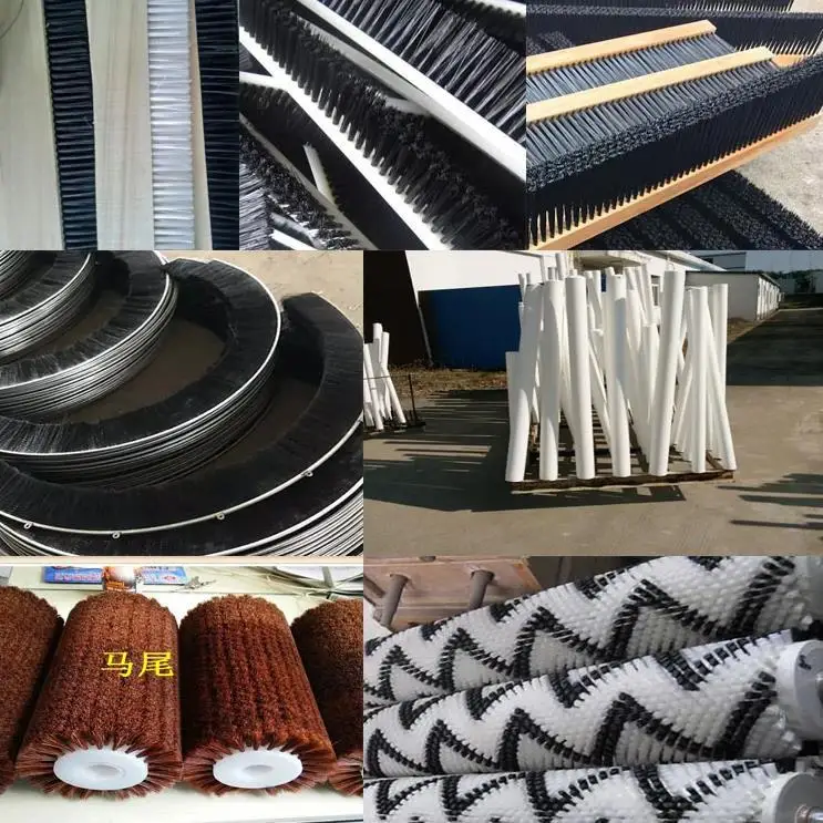 Промышленная машинная щетка, роликовая щетка, проволочная щетка, роликовый инструмент для полировки, Прямая с фабрики, не калибровка