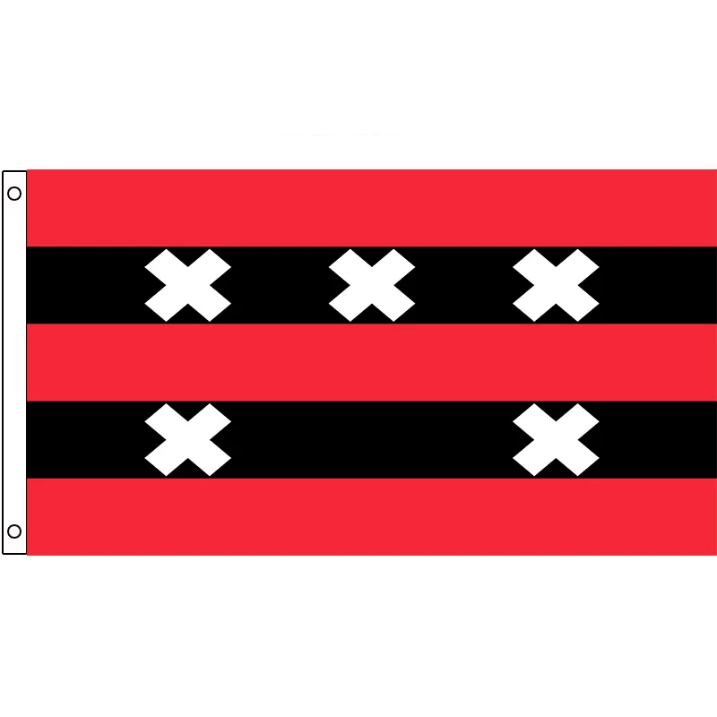 

Ouder-Amstel Flag Holland Netherlands City 60x90cm 90x150cm Decoration Banner for Home and Garden