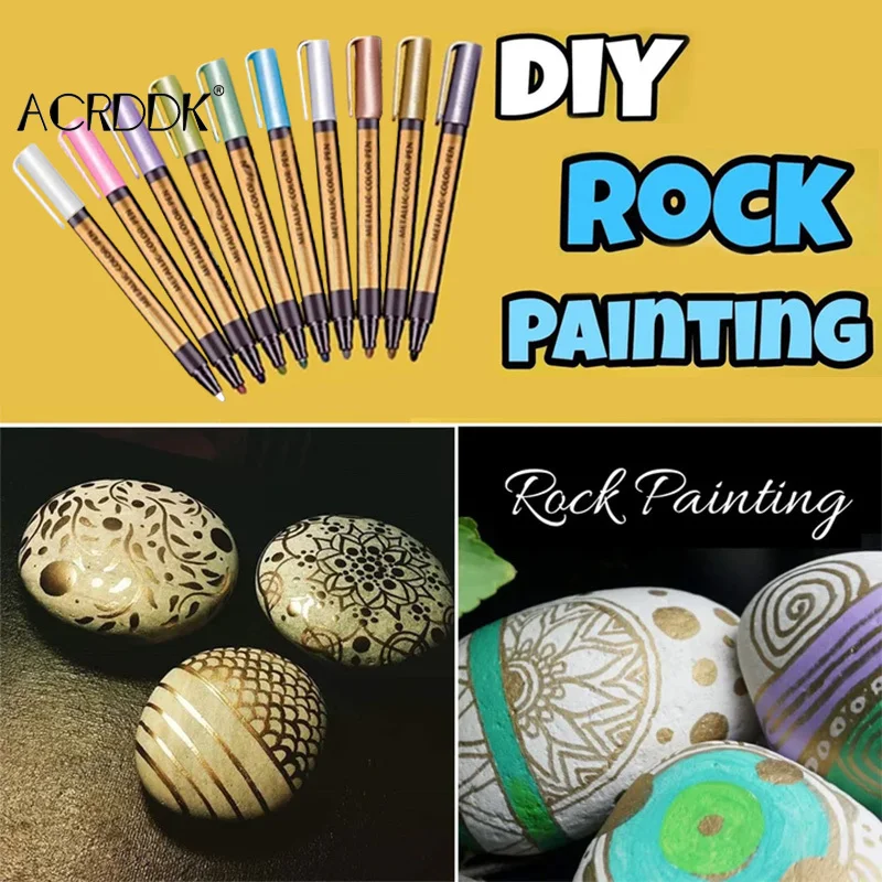 

10 шт., металлические фломастеры для фотографий