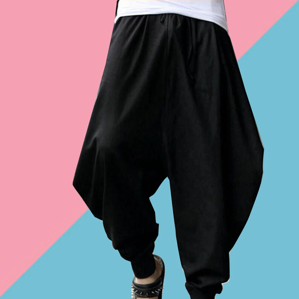 Уличная одежда шаровары для мужчин хип-хоп хлопок низкий шов спортивные штаны