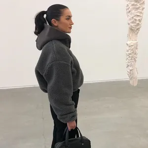 Куртка женская зимняя, на молнии, с длинным рукавом