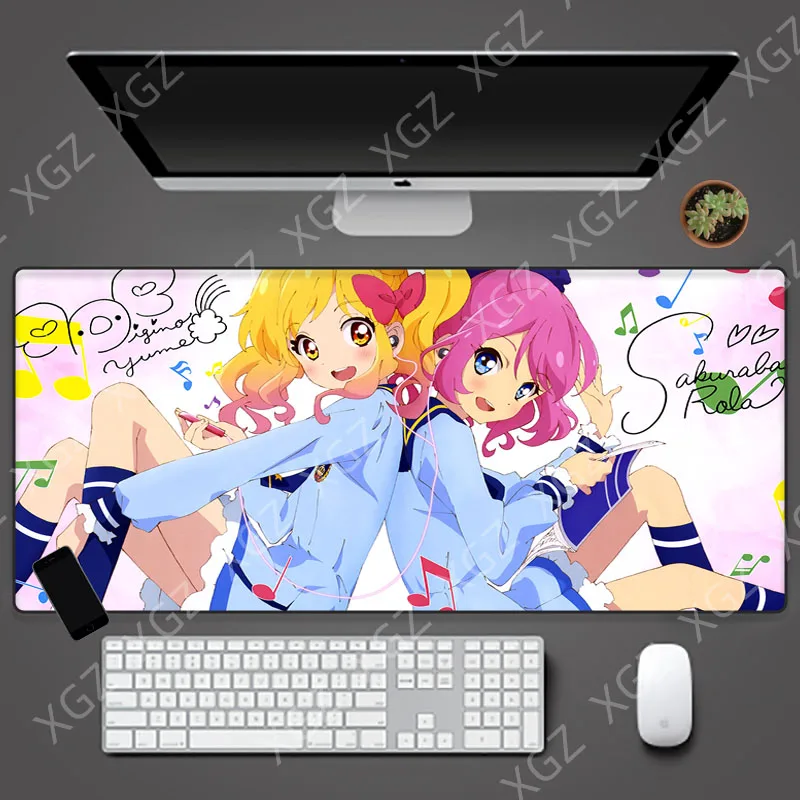 

Yuzuoan XL Hua Zijun Mouse Pad Cute Cartoon Anime Mouse Rubber Notebook Computer Gamers Play Keyboard Mouse Pad Comfortably