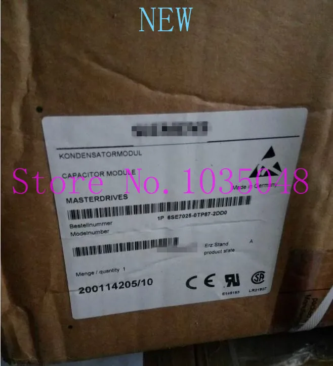 

1PC 6SE7025-0TP87-2DD0 6SE7 025-0TP87-2DD0 New and Original Priority use of DHL delivery #03