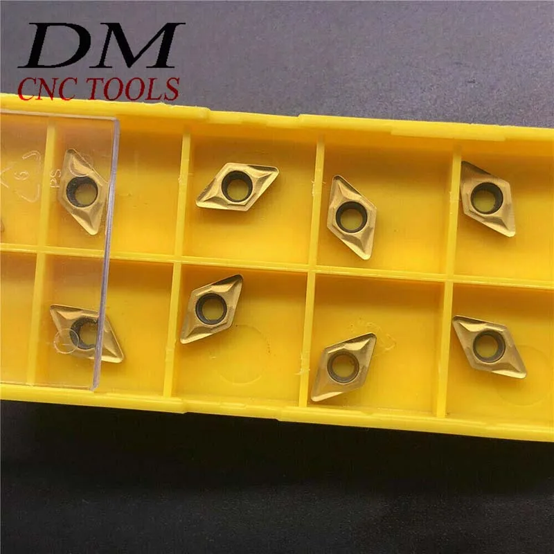 

10PCS DCMT070208 DCMT21.52 UE6020/US735/VP15TF Carbide Inserting ToolEnd CNC Lathe Tool Turning blade