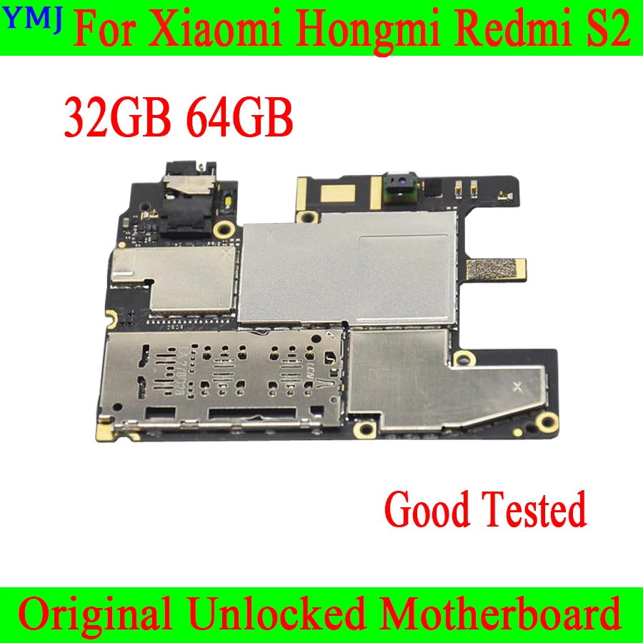 

Полные чипы 100% протестированы для материнской платы RedMi S2 HongMi S2 32 ГБ/64 ГБ 100% оригинальная Разблокировка для материнской платы Xiaomi HongMi RedMi S2