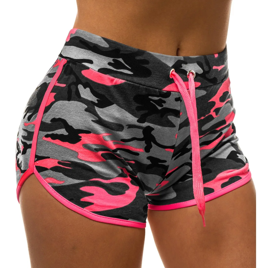 Женские спортивные шорты для йоги тренировочный костюм женский флуоресцентный