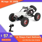WLtoys XK 12429 1:12 Радиоуправляемый автомобиль гусеничный 40 кмч высокоскоростной 4WD 2,4G электрический автомобиль с фарами Радиоуправляемый внедорожник подарок для детей и взрослых