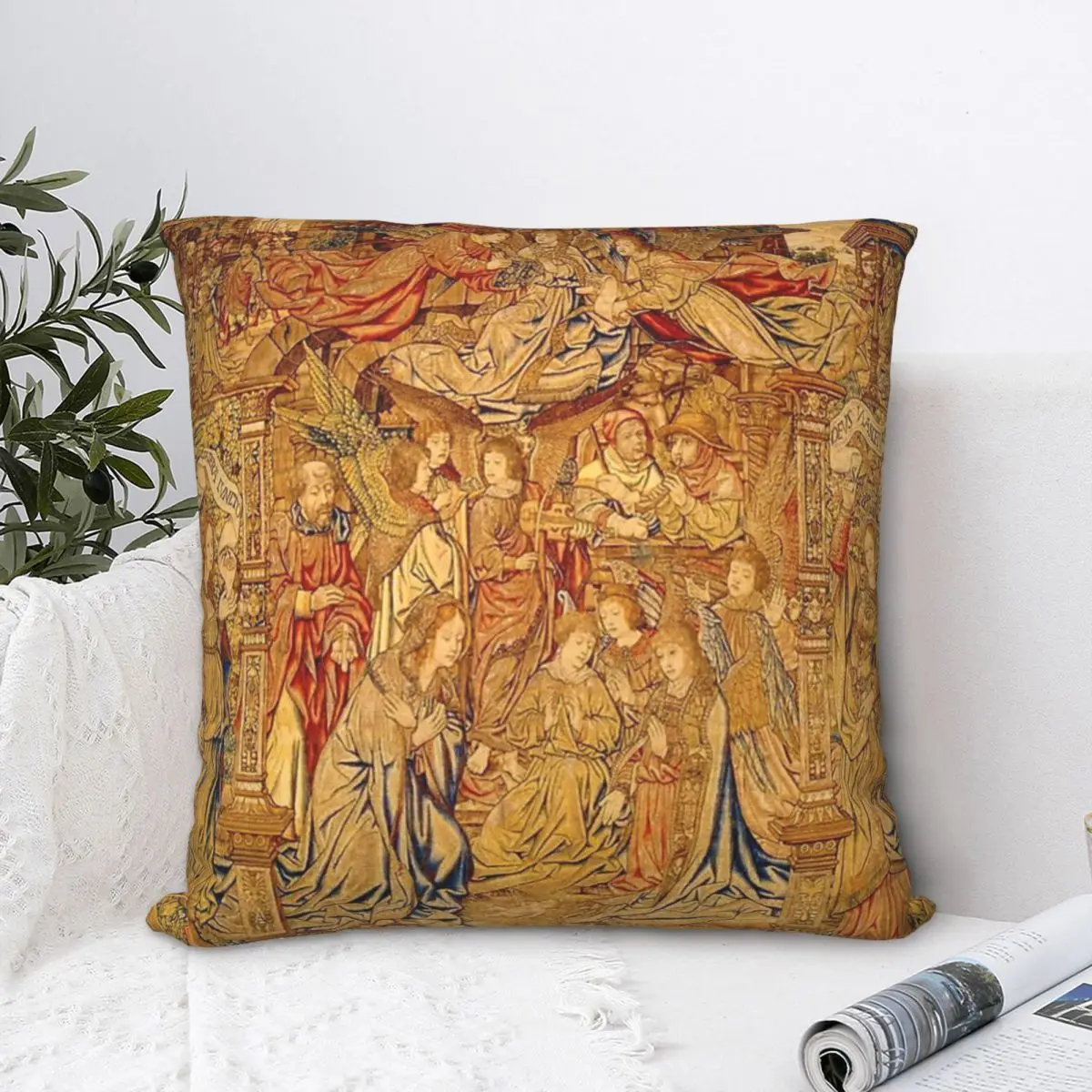 

Средневековый декоративный чехол, чехол для подушки, чехол для дивана, чехол 65x65