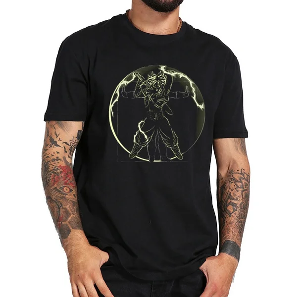 

vitruvian saiyan trunks 2019 New T Shirt Men Casual Tops Cotton Comfortable streetwear t-shirt High Quality Fit