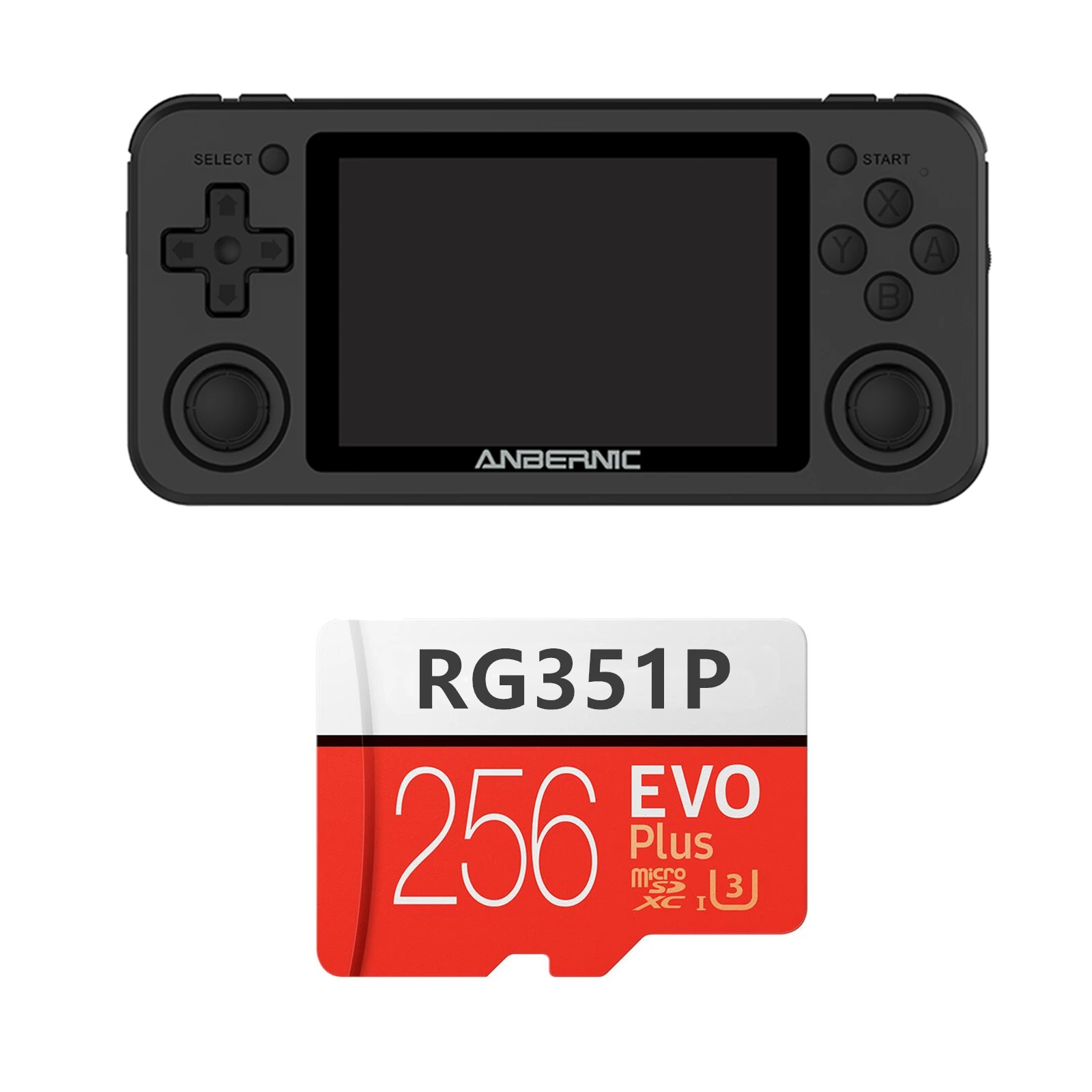 

256GB SD Card ONLY EmuElec Emulation Station Preloaded ANBERNIC "RG351p" RG351m - 16,500+ Games 3D Boxart Video Previews