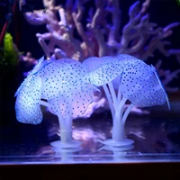 artificial swim glowing effect jellyfish aquarium luminous aquarium silicone artificial jellyfish fish tank submarines ornament