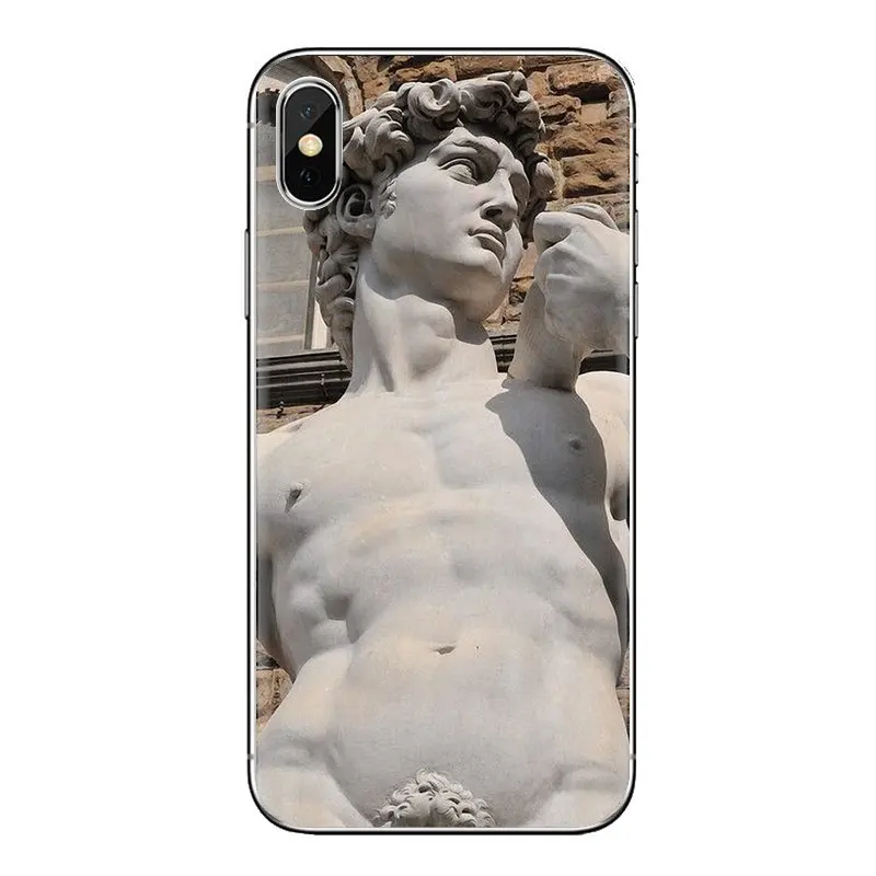 Michelangelo Statue of David Silicone Bag Case For HTC One U11 U12 X9 M7 M8 A9 M9 M10 E9 Plus Desire 630 530 626 628 816 820 830 |