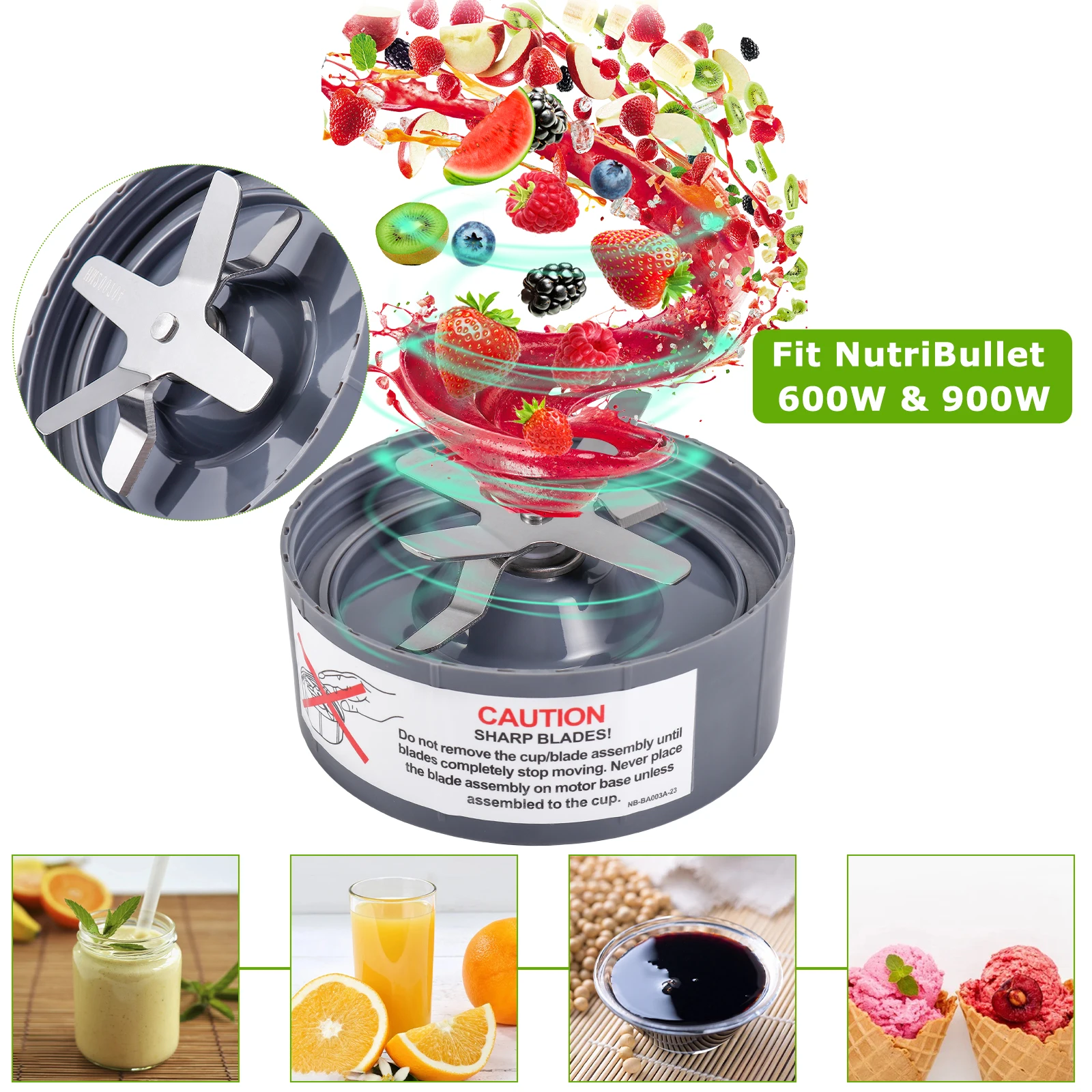 

2 шт./упаковка, Запасные детали для NutriBullet 600W/900W/PRO