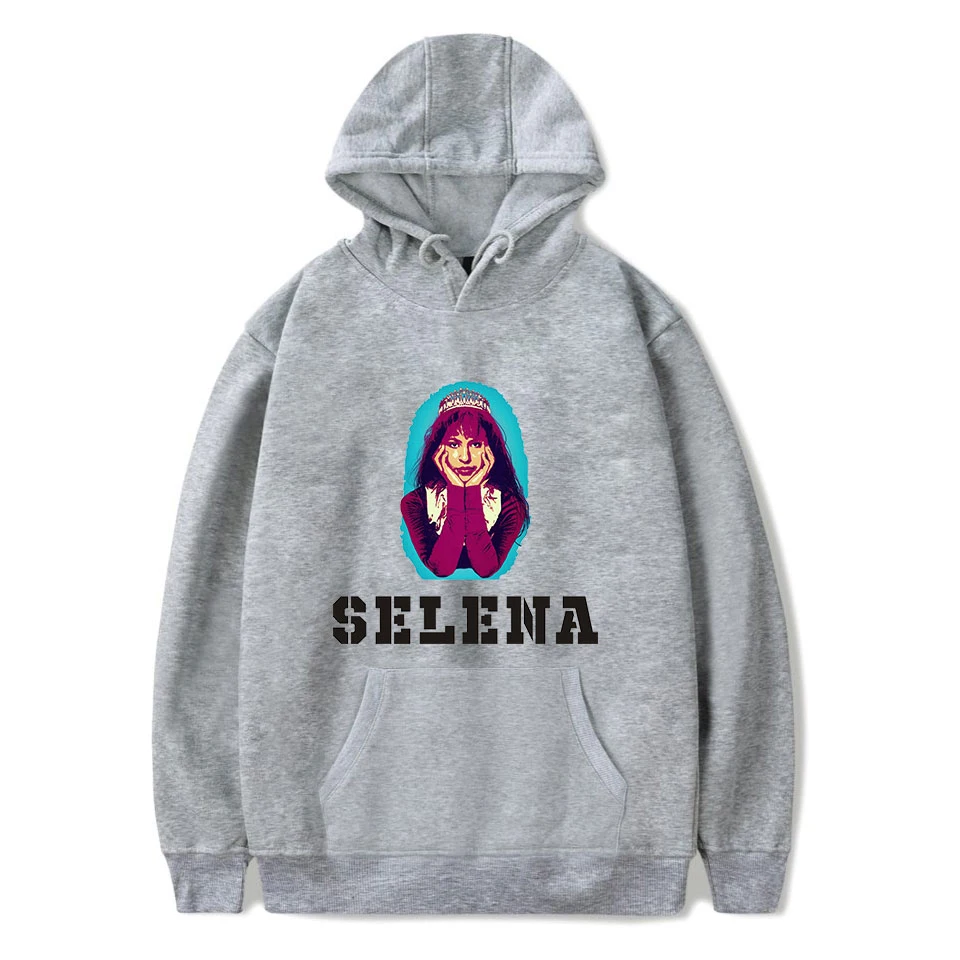 Верхняя одежда милая Мода Selena quintanilla толстовки для женщин/мужчин круглый вырез