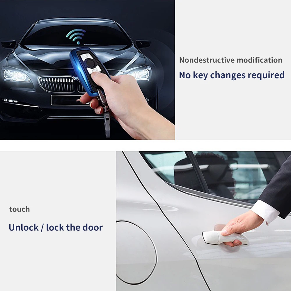 Комфортный доступ без ключа для BMW F30 3 серии с киком чтобы открыть дверь