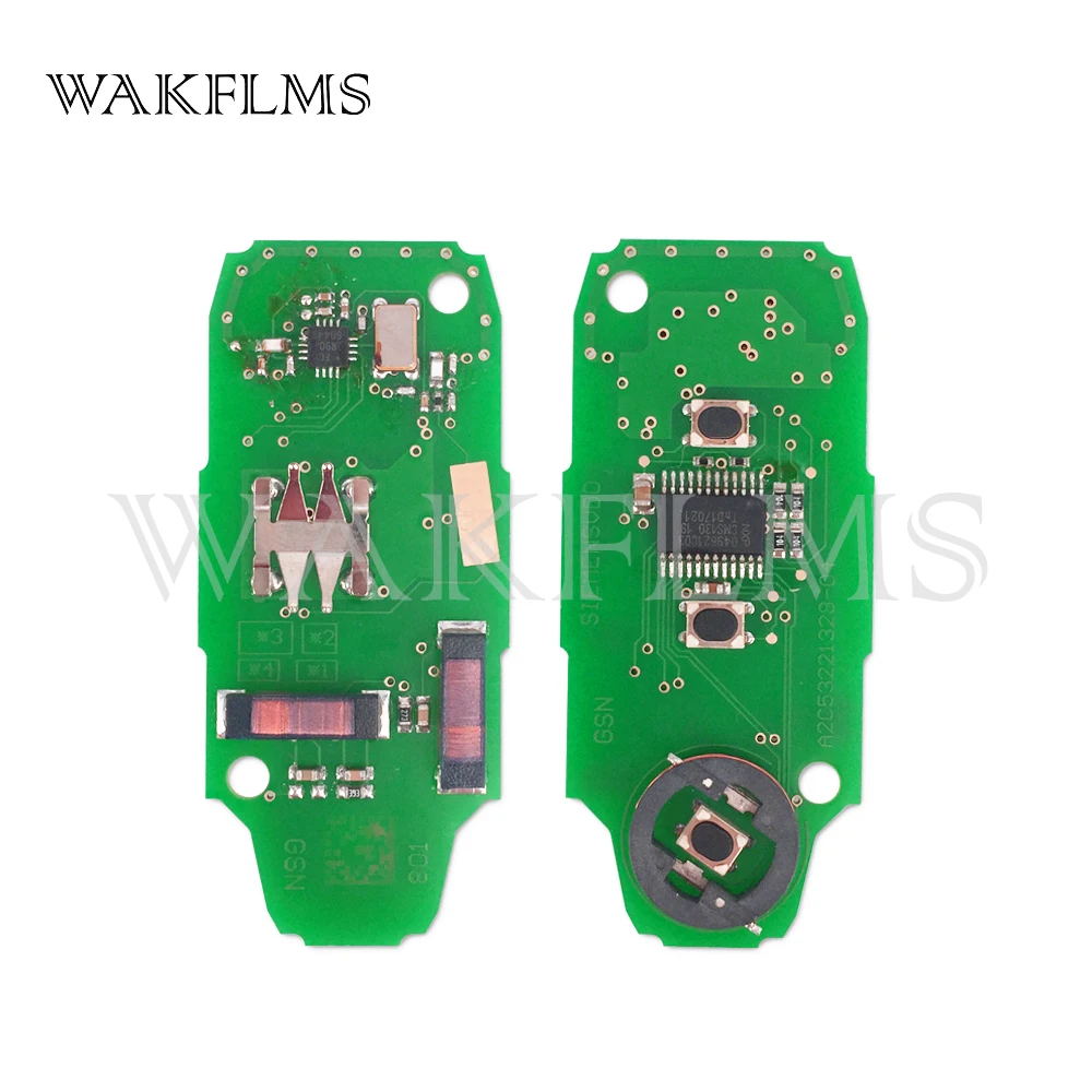 3btn Умный полный дистанционный Автомобильный ключ 433 МГц брелок для Ford Kuga Focus C-Max