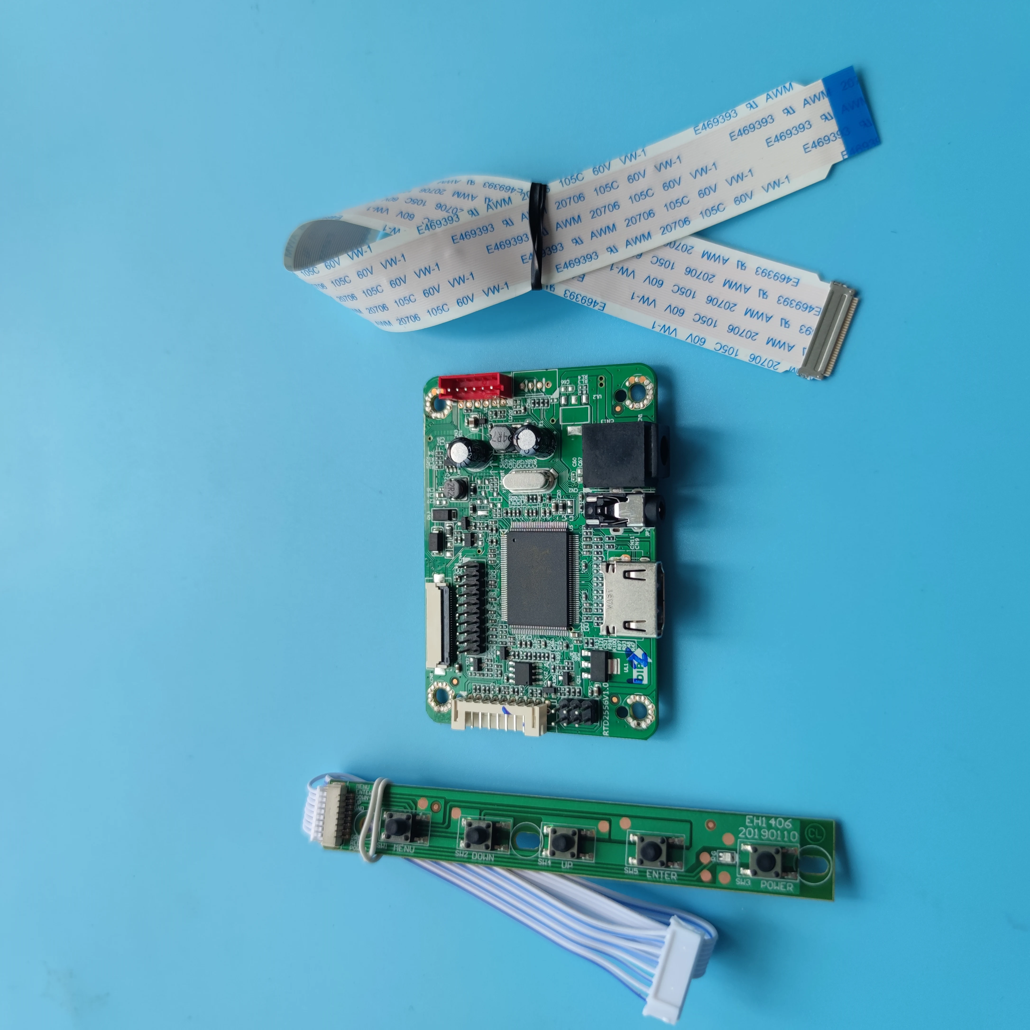 

HDMI-compatible LCD LED EDP mini Controller driver board For 14.0" N140HGE-EA1/N140HGE-EAA 1366*768 Panel cable