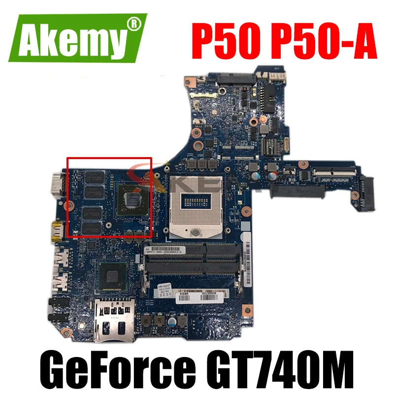 

AKEMY H000067900 H000057700 основная плата для toshiba satellite P50 P50-A Материнская плата ноутбука 15,6 ''GeForce GT740M DDR3L