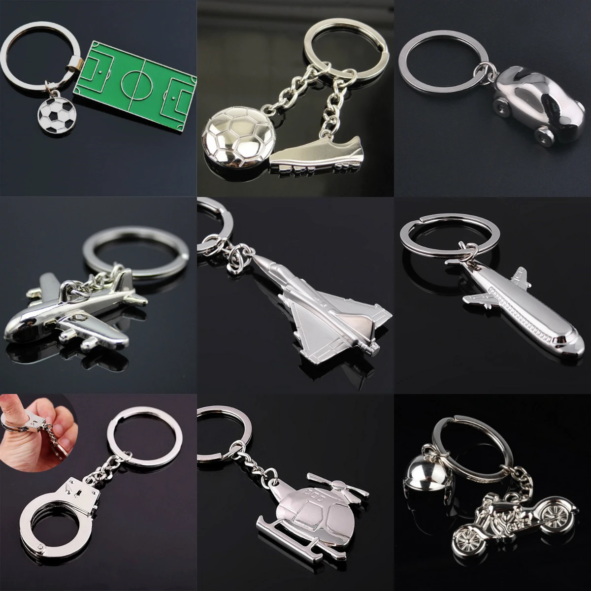 Модный металлический брелок для футбола мужской подарок футбольной обуви и