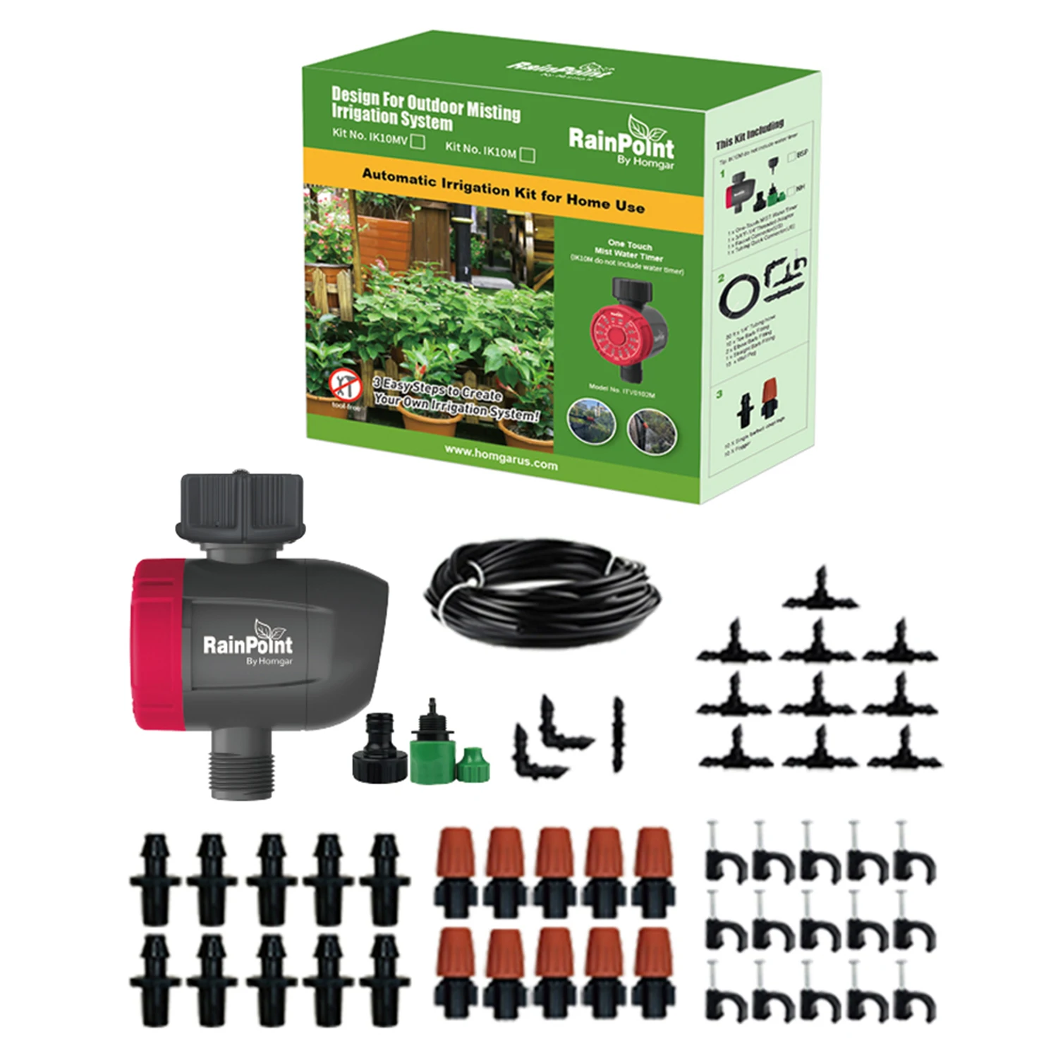 Шаровой клапан с таймером для полива сада автоматический электронный таймер