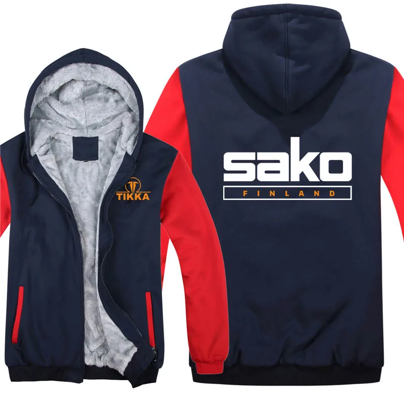 Мужские зимние толстовки с капюшоном и шерстяной подкладкой | Мужская одежда