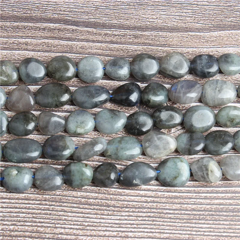 

Lan li Fashion jewelry 6x8 mm 8x10 mm Amorphous labradorite stone loose beads DIY bracelet necklace and accessories