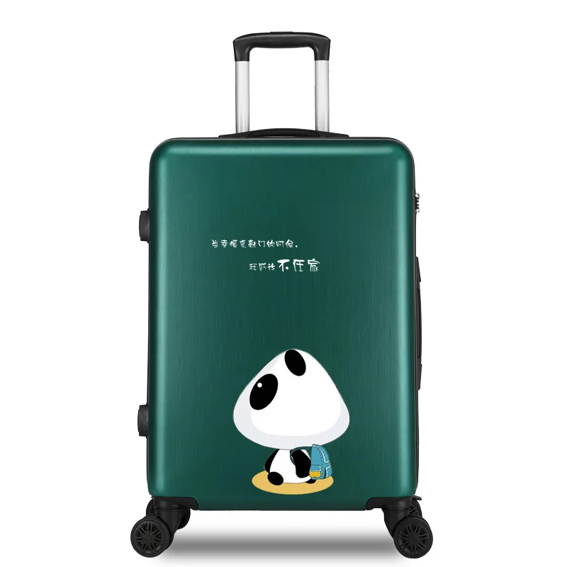 Чехол на колесиках для девочек 20/22/24/26 дюйма высококачественный чехол чемоданов и