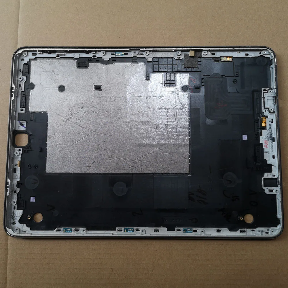 Б/у запчасти крышка аккумулятора для Samsung Galaxy Tab S2 9 7 задняя чехол с маленькими
