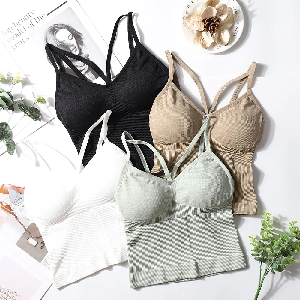 Женский бюстгальтер пуш-ап CHRLEISURE привлекательный бесшовный со стальными