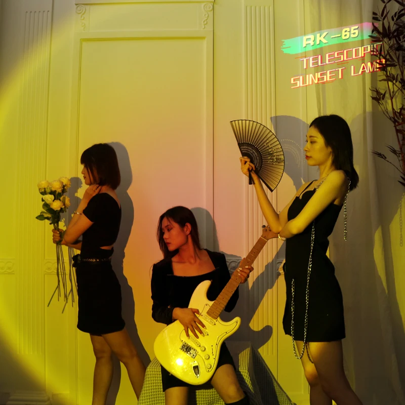 

Perfect Effect Stage Lighting Live Internet Celebrity Background Atmosphere Sunset Light Shooting Artifact Night Floor Lights CE