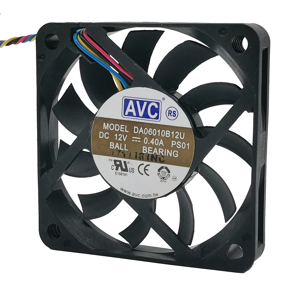 Новый Оригинальный AVC 12v0.40a DA06010B12U 6010 ультратонкая Материнская Плата ЦП 6 см