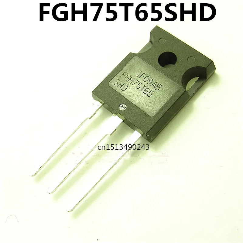

Original New 2pcs / FGH75T65SHD TO-247 650V 75A TO247