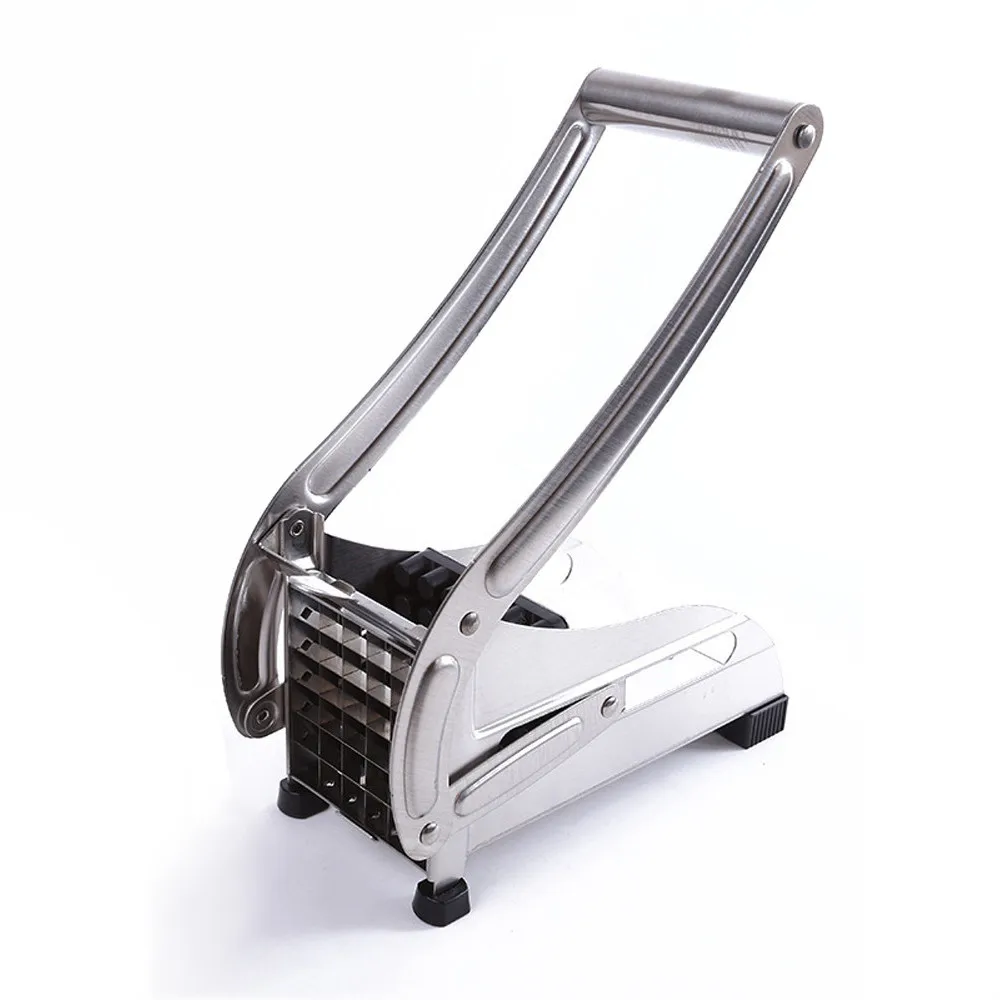 2 лезвия из нержавеющей стали домашний слайсер для картофеля фри чипсов полоски