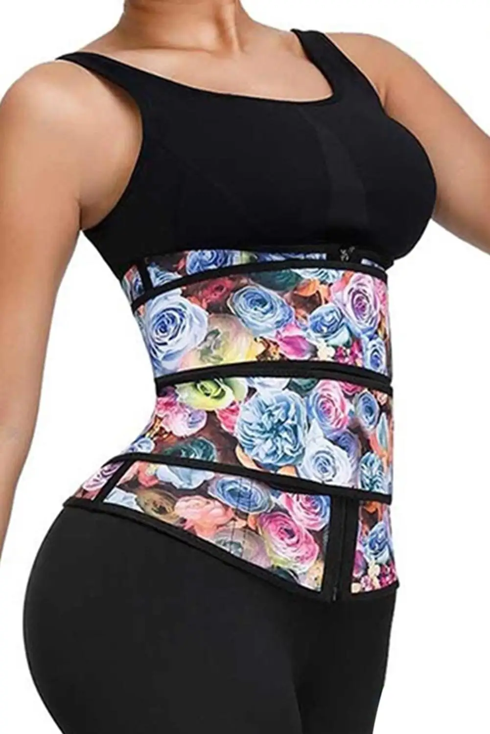 Красный Леопардовый/Змеиный/цветочный принт компрессионный двойной ремень из неопрена тренажер талии для