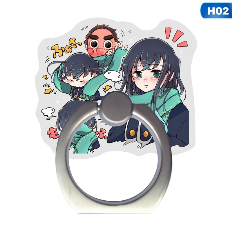 

1pcs Anime Demon Slayer Phone Holder Kimetsu No Yaiba Phone Stand Cute Fun Acrylic Mobile Phone Holder 2020