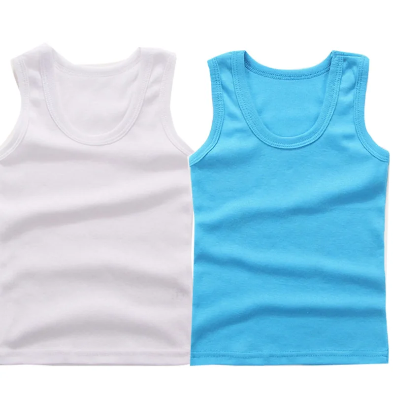 

VIDMID 2 шт./лот Детские рубашки для девочек хлопковая футболка для детей для девочек Мультяшные Топы Нижнее белье хлопковая безрукавка Женска...