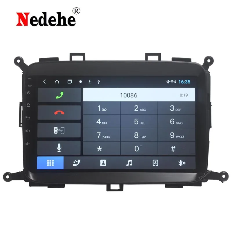 Автомобильный dvd плеер 9 дюймов Восьмиядерный 4 Гб + 64 ГБ Android 0 GPS подходит для KIA CARENS