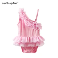 mudkingdom summer baby girls rompers dress ruffled mesh solid layered princess dresses baby onesie girl fashion clothes sale