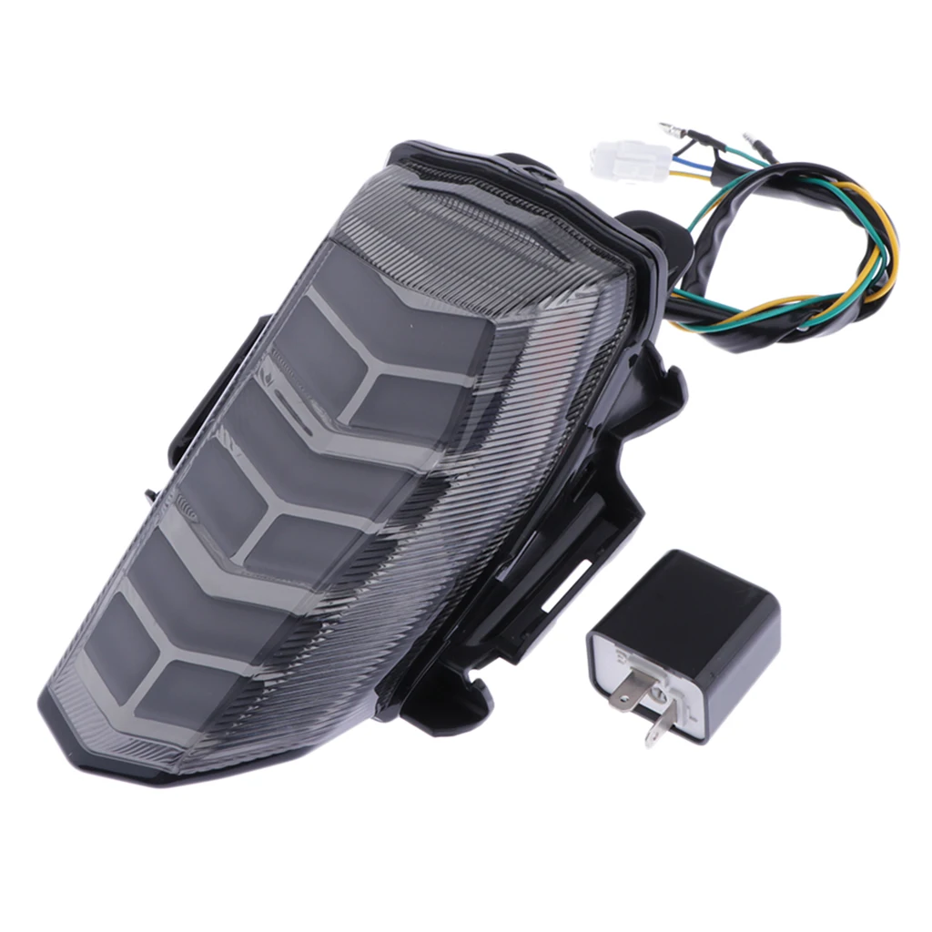 Motorcycle LED Brake Tail Light Turn Signal Lamp for YAMAHA YZF-R15 V3 2017-2018