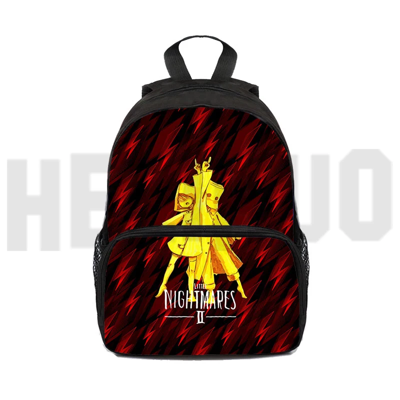 В стиле хип-хоп Little Nightmares 2 рюкзак для детей тапочки в виде персонажа аниме