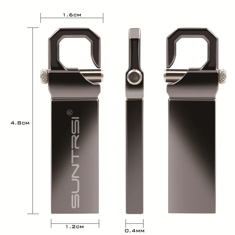 Suntrsi 32 ГБ USB 2 0 флеш-накопитель 64 высокоскоростной металлический usb-накопитель