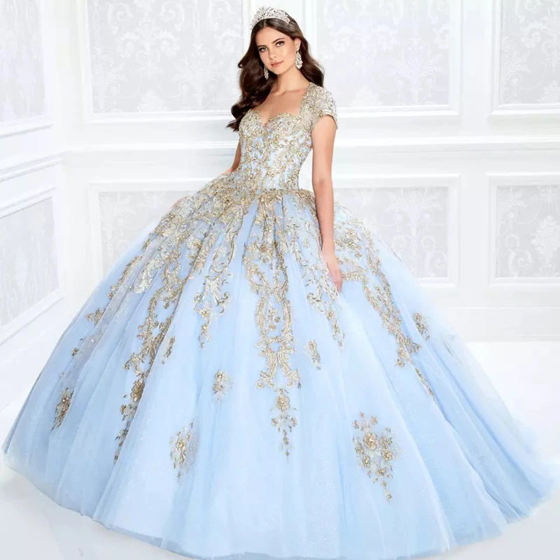 Сладкий 15 Quinceanera платья 2021 платье принцессы вечерние бальное кружевное с