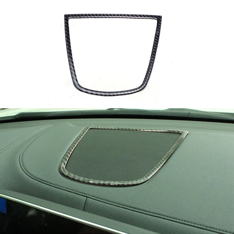 

Автомобильные аксессуары, 100% углеродное волокно, Центральная панель, динамик, рамка, обшивка для BMW X6 F16 2015-2017 и X5 F15 2014-2017