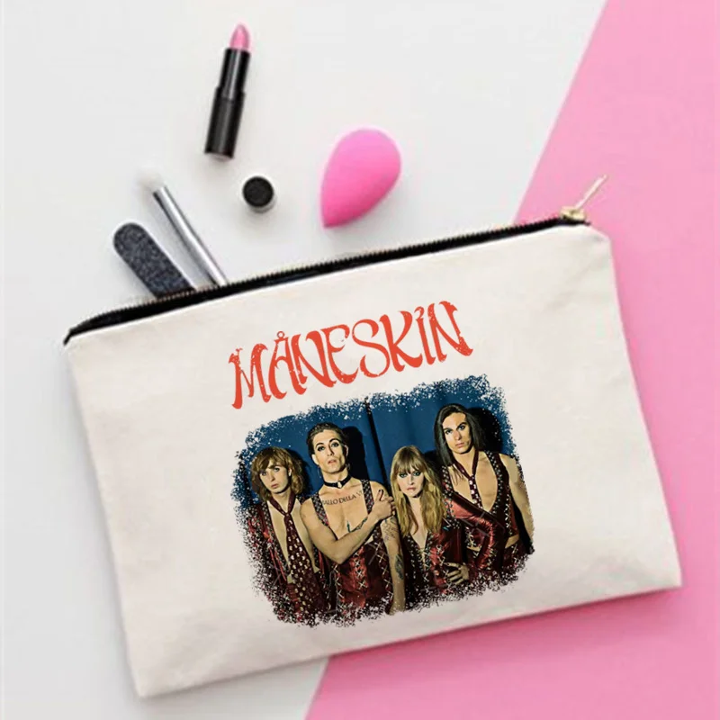 Женский модный органайзер для косметики Maneskin Rainbow Pride ЛГБТ женская сумка