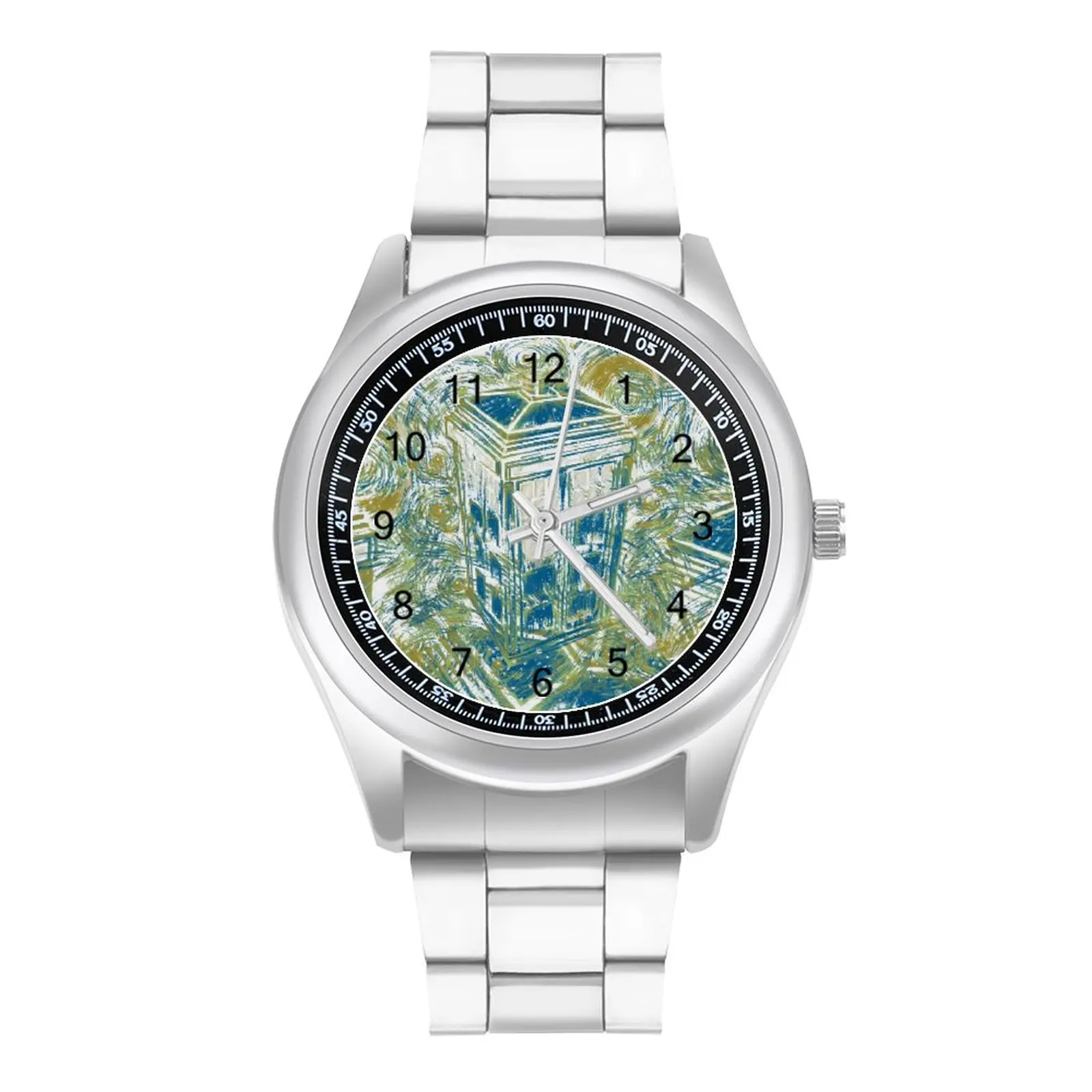 

Женские кварцевые часы с изображением звездной ночи, из нержавеющей стали