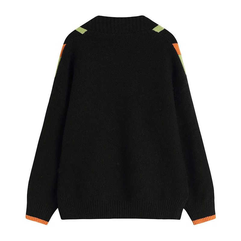 Женский кардиган вязаный корейский модный шерстяной свитер в полоску для женщин