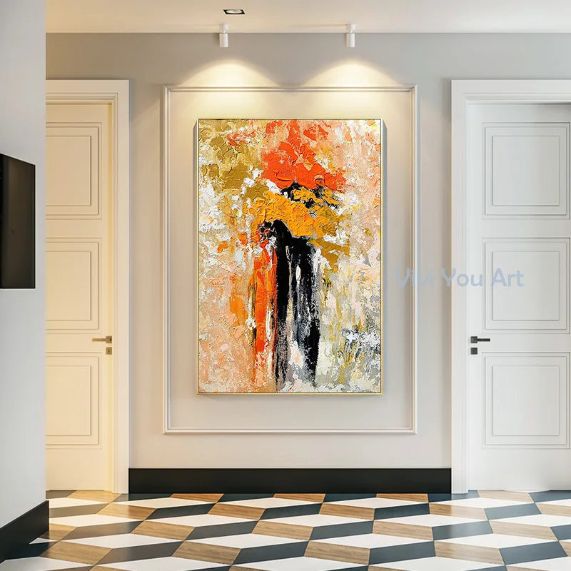 

100% Unique Art Handmade Abstract Pictures Oil Paintings On Canvas Modern Wall Picture For Living Room Home Decoration No Frame
